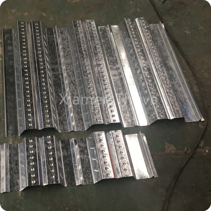 Galvanized Steel Floor Decking Tile Roll Forming Machine